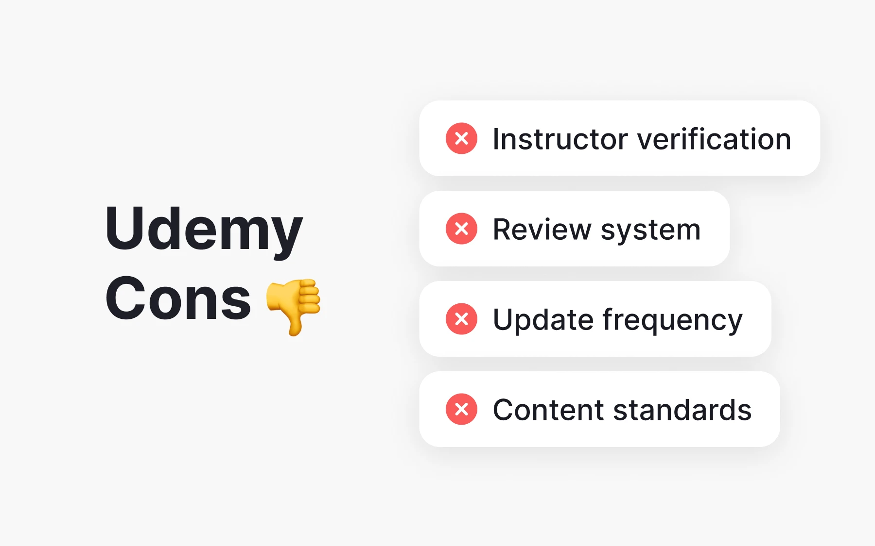 معایب یودمی