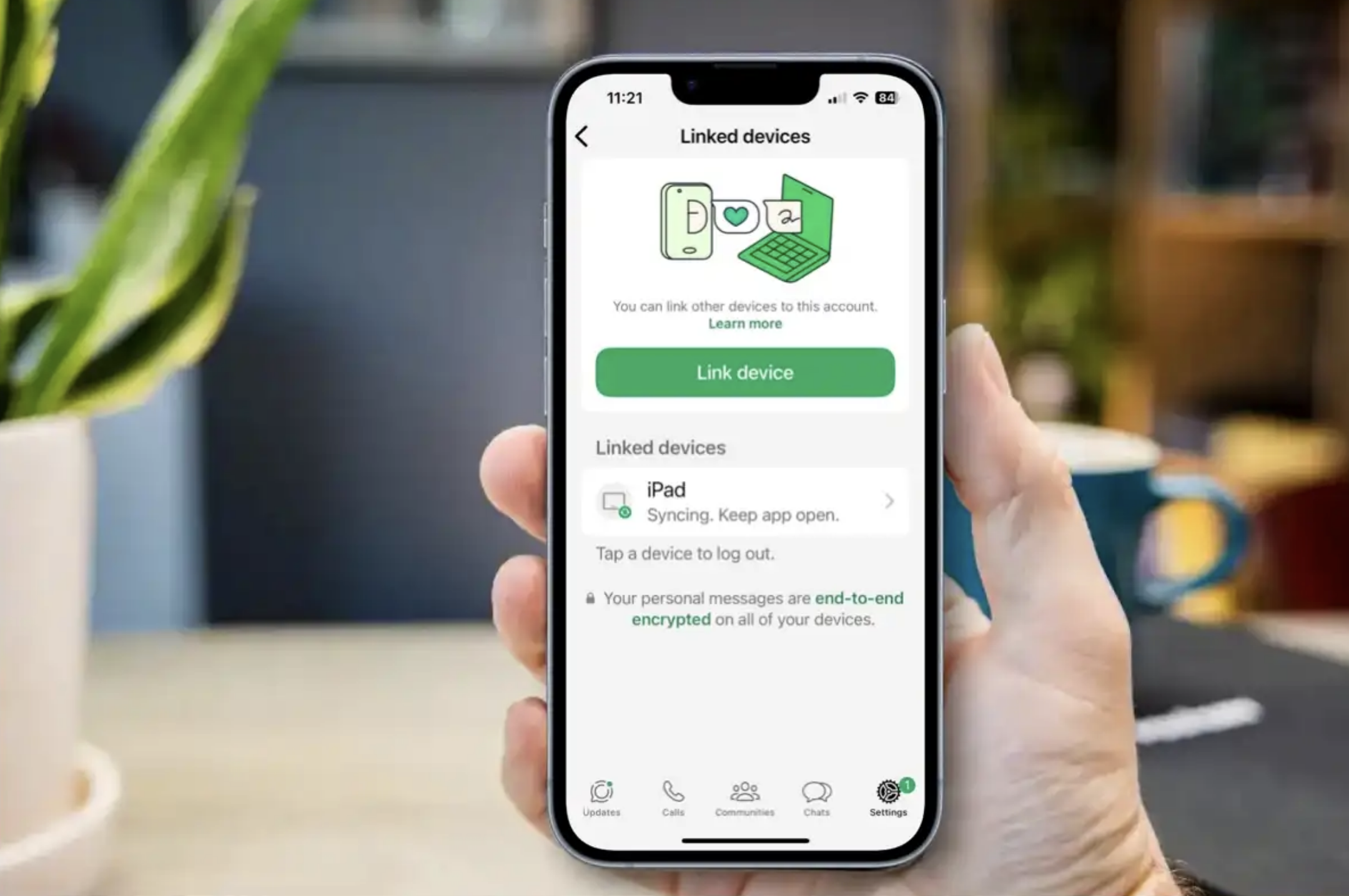 لینک کردن آیفون یا گوشی اندرویدی به واتساپ آیپد
